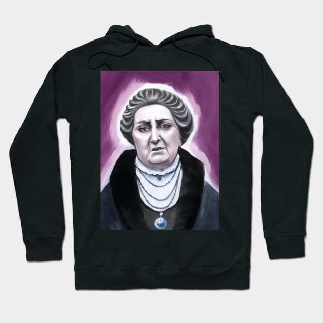 Helena Madame Blavatsky founder of theosophy painted impressionist surrealist style Hoodie by hclara23